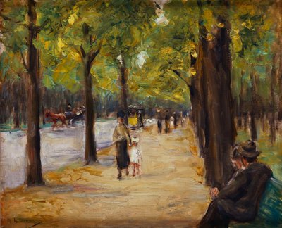 ティーアガルテン、ベルリン、1920年頃 作： Max Liebermann