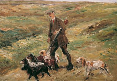 砂丘のハンター 作： Max Liebermann