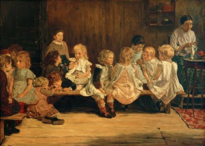 アムステルダムの孫学校 作： Max Liebermann