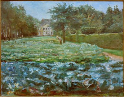 西のヴァンゼー庭園のキャベツ畑 作： Max Liebermann
