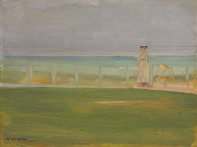 レディ・アット・ザ・ビーチ、1901 作： Max Liebermann