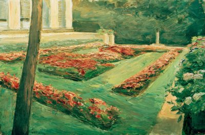 M.リーバーマン、フラワーテラスヴァンゼー 作： Max Liebermann