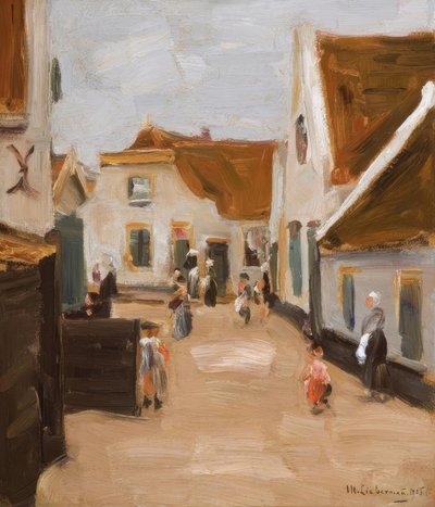 M.リーバーマン、ノールトウェイクのドルフシュトラーセ 作： Max Liebermann