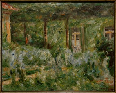 M.リーバーマン、東のガーデンハウス（？） 作： Max Liebermann