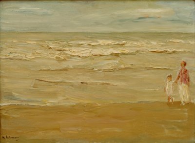 海の写真-ビーチと湖 作： Max Liebermann