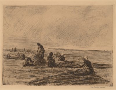 ネットの修理 作： Max Liebermann