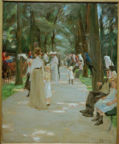 Papageienallee 作： Max Liebermann