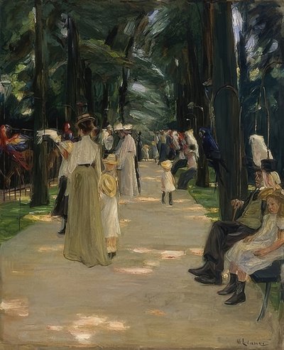 Papageienallee。 1902 作： Max Liebermann