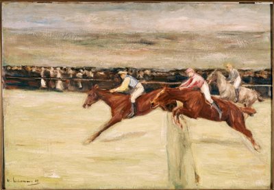 カッシーネンでの競馬 作： Max Liebermann