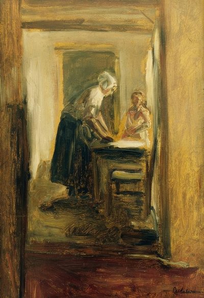 大皿 作： Max Liebermann