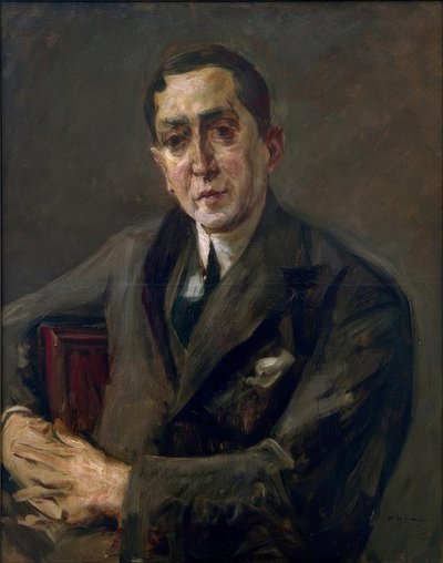 カール・マインハルトの肖像 作： Max Liebermann