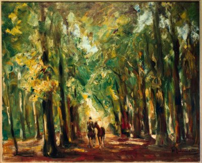動物園のライダー 作： Max Liebermann