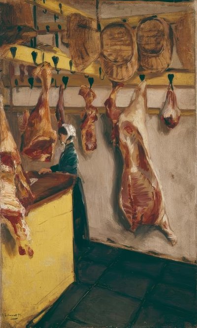 ドルドレヒトのシュレヒターラーデン 作： Max Liebermann
