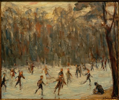 動物園のスケーター 作： Max Liebermann