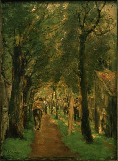 カトワイクのロープウェイ 作： Max Liebermann