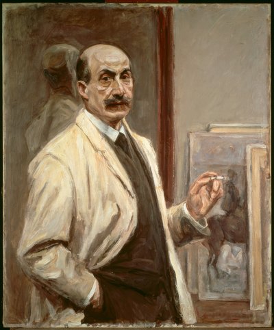 自画像 作： Max Liebermann