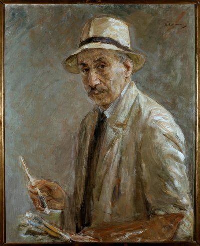 自画像 作： Max Liebermann