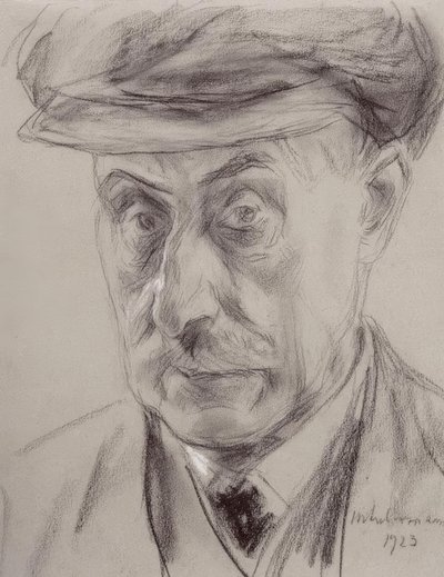 自画像 作： Max Liebermann