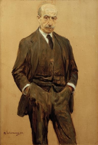 自画像 作： Max Liebermann