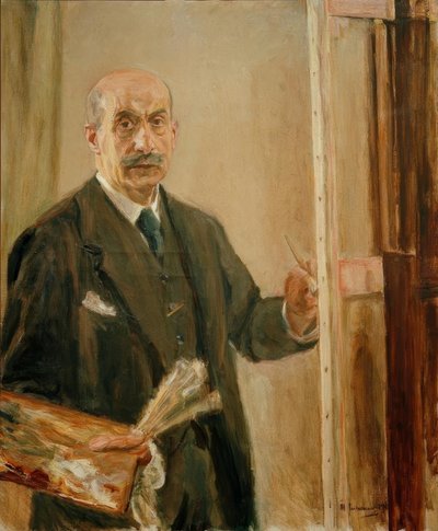 自画像 作： Max Liebermann