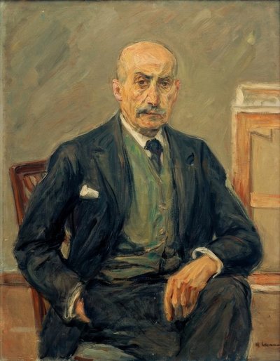 自画像 作： Max Liebermann