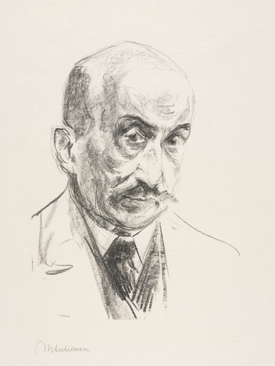 自画像 作： Max Liebermann