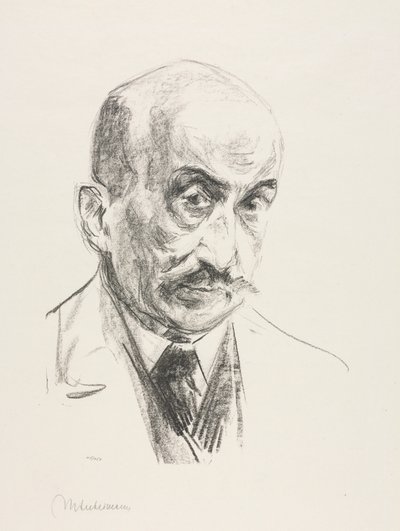 自画像、1921年。 作： Max Liebermann