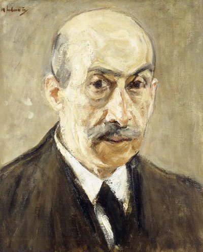 自画像、 作： Max Liebermann