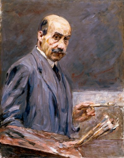 自画像、1911-12 作： Max Liebermann