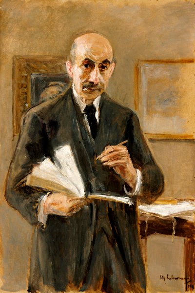 自画像、1916 作： Max Liebermann