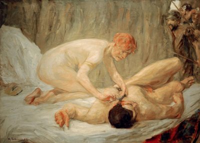 サムソンとデリラ 作： Max Liebermann