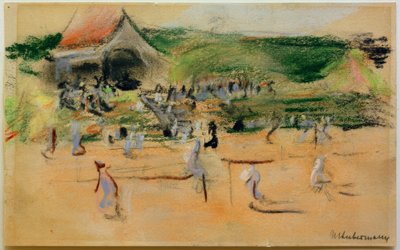 ノールドワイクのテニスプラッツ 作： Max Liebermann