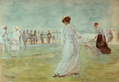 テニス選手 作： Max Liebermann