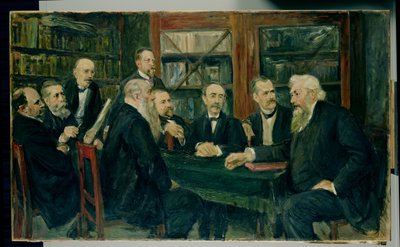 ハンブルク教授会議、1906年（144760も参照） 作： Max Liebermann
