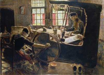 ザ・ウィーバー 作： Max Liebermann