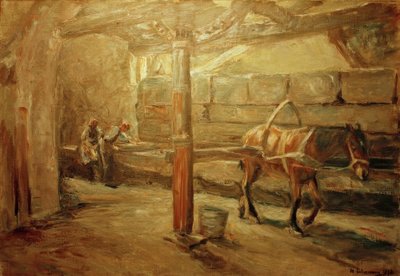 フィレンツェの布ローラー 作： Max Liebermann