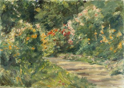 ヴァンゼーガーデン、1920-29年頃（キャンバスに油彩） 作： Max Liebermann