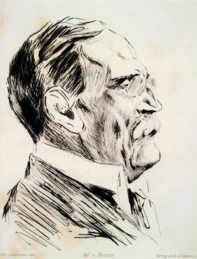 ヴィルヘルム・フォン・ボーデ-リーバーマン 作： Max Liebermann