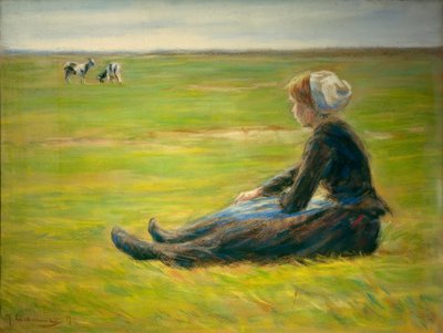 砂丘での集会 作： Max Liebermann