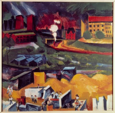 シュマルゲンドルフの眺め 作： Max Pechstein