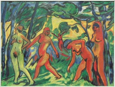 青い日（女性の輪舞） 作： Max Pechstein