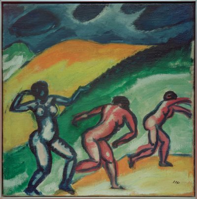 砂丘の3人の女性たち 作： Max Pechstein