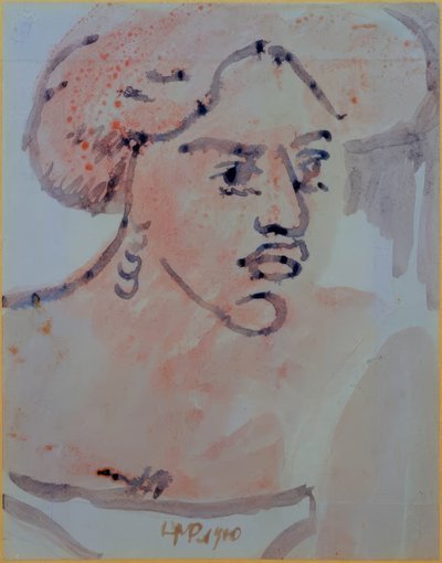 女性の肖像 作： 