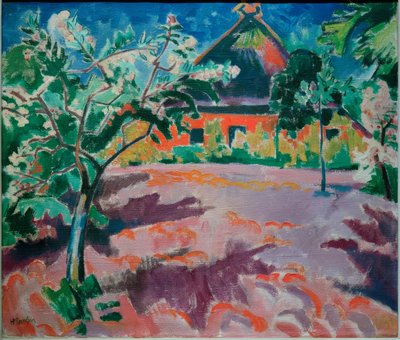 春の開花 II 作： Max Pechstein