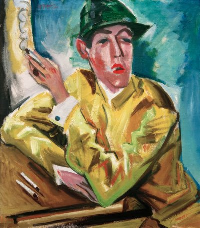 騎手 作： Max Pechstein