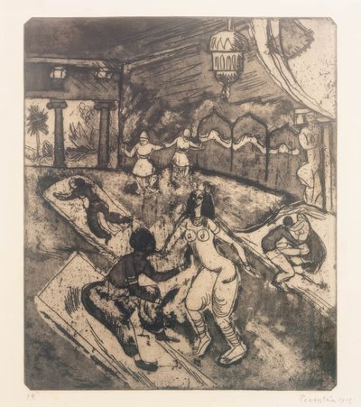 ロシアバレエ I 作： Max Pechstein