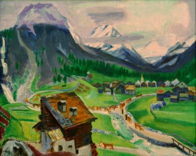 サース・アルマゲル 作： Max Pechstein