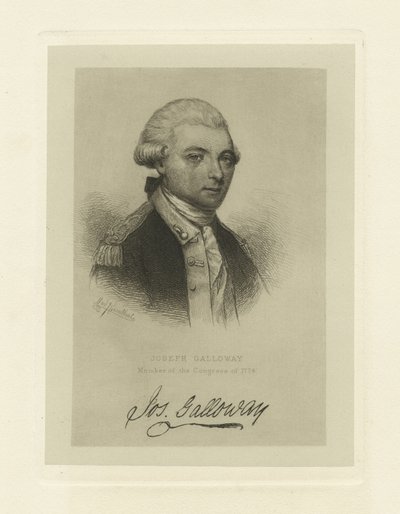 ジョセフギャロウェイ、1774年の議会の議員、1885年頃 作： Max Rosenthal