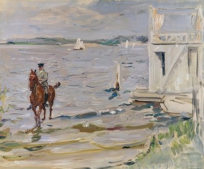 ハヴェルの浴場。 1912 作： Max Slevogt