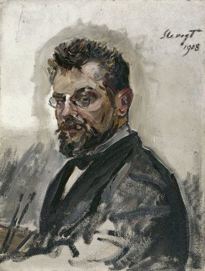 自画像 作： Max Slevogt